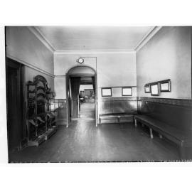 Back corridor, western end of old Legislative Council Building
