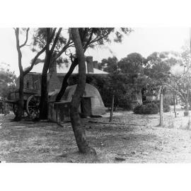 Backyard of a Country House