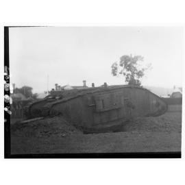 Tank on Unley Oval