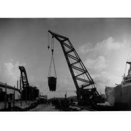 Unloading Pullman Dining Car at Port Adelaide