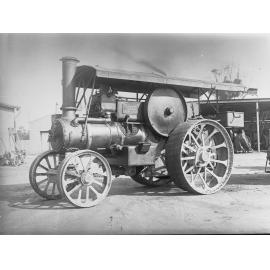 Robey Leplastrier steam traction engine - for local government engine run on steam