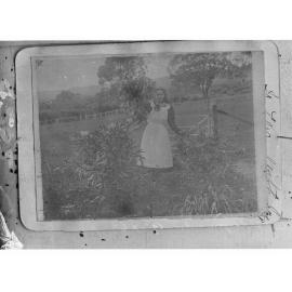 Young Girl in Garden