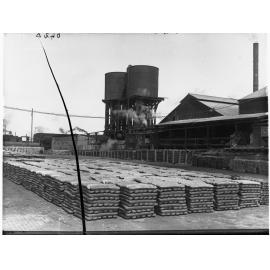 Lead Ingots at Smelting Works Port Pirie