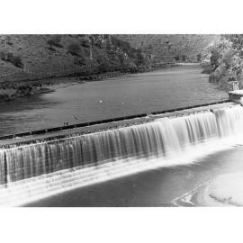 Gumeracha Weir on the River Torrens