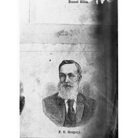 Portrait of Francis Thomas Gregory - explorer