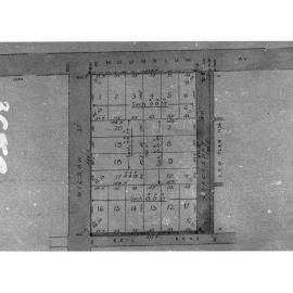Plan for suburb of Cowandilla