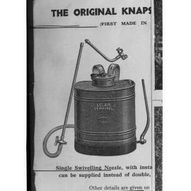 Knapsack Spray