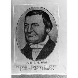 Pastor Augustus Kavel - Founder of Klemzig