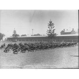 Expeditionary Forces First World War - soldiers exercising (Morphettville Racecourse)