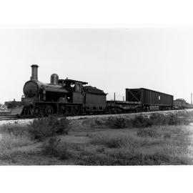 Transporting girder for bridge over Light River
