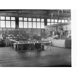 Centenary exhibition - Primary school woodwork display