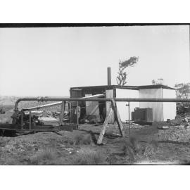 Pumping station on the Murray River. August 1913