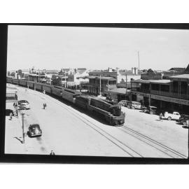 Port Pirie - train coming into town