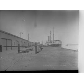 Birkenhead Wharf No. 2 Berth - shows steamship Argonauta berthed at wharf