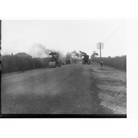 Making road at Gepps Cross