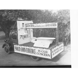 Sewer Department Decorated Lorries for State Centenary