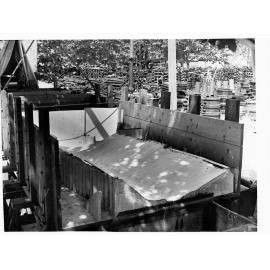 Model of Mount Bold Reservoir taken at Kent Town