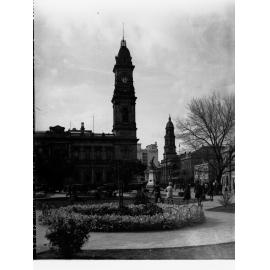 Victoria Square Showing General Post Office and Town Hall
