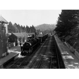 Locomotive at Mount Lofty Railway Station
