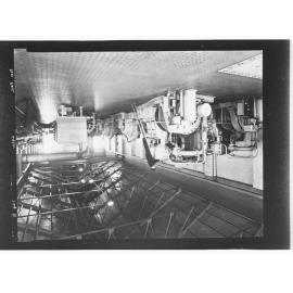 Port Pirie - men working in large building on industrial equipment