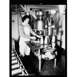 Whyalla - woman working in milk factory