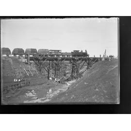 Construction of Railway Bridge over Allans Creek