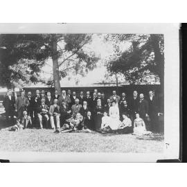 Conference at Seppeltsfield Winery - group of men and women