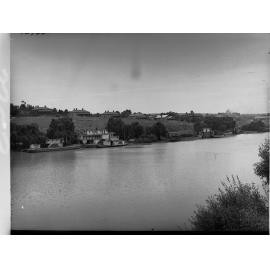 Two Paddlesteamers on Murray River near Murray Bridge