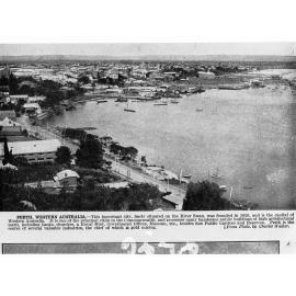 Perth, Western Australia (situated on the River Swan)