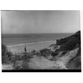 Man at Port Noarlunga Beach