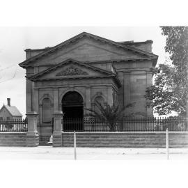 Art Gallery of SA Showing Fence and Small Palm Tree in Front