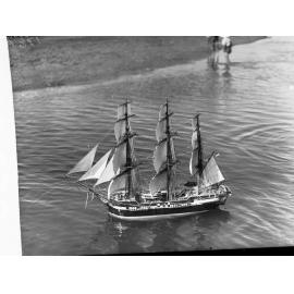 Model of the HMS Buffalo taken at Glenelg