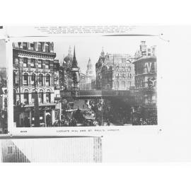 Ludgate Hall and St Paul's, London
