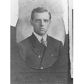 Portrait of unidentified man