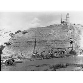 Waikerie Village Settlement - pumping plant under construction