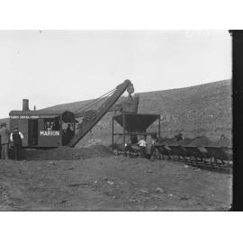 Excavator at Mypolonga