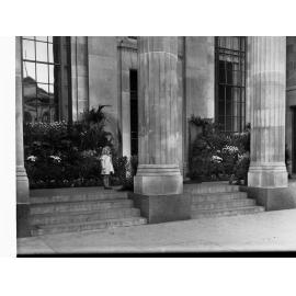 Building decorated for state centenary