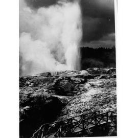 Geyser at New Zealand
