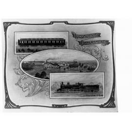 Locomotive Department Showing Islington Workshops