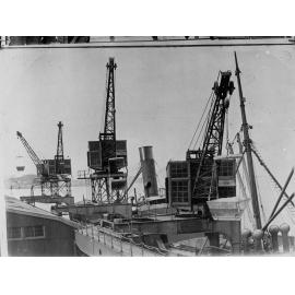 View of wharf - Harbours Board Report