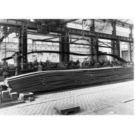 Islington Workshop Men Working at Machines