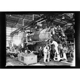 Port Augusta - men using industrial equipment