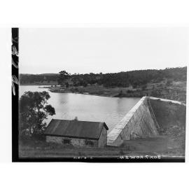 Millbrook Reservoir - viewed from hill behind valve house