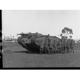 A Tank on Unley Oval