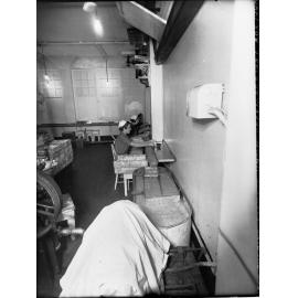 Women egg pulping at Farmer's Union