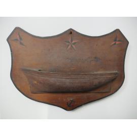 Money Box in the form of a Ship's Half Model