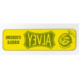  Alvey fishing reels sticker