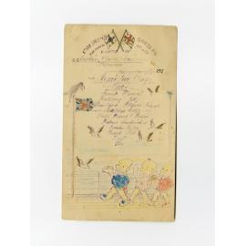 Children's Sports Day menu