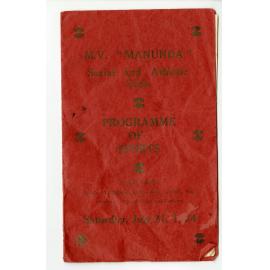 Sports Programme from M.V. Manunda