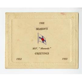 Season's Greetings Card